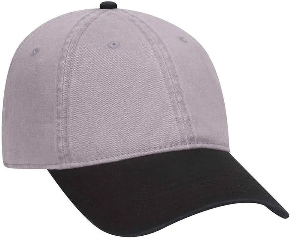 Ashen Fane 6 Panel Low Profile Garment Washed Superior Cotton Twill Dad Hat with Buckle