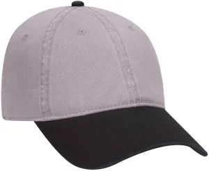 Ashen Fane 6 Panel Low Profile Garment Washed Superior Cotton Twill Dad Hat with Buckle