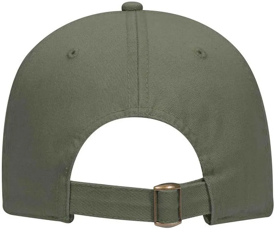Ashen Fane 6 Panel Low Profile Garment Washed Superior Cotton Twill Dad Hat with Buckle
