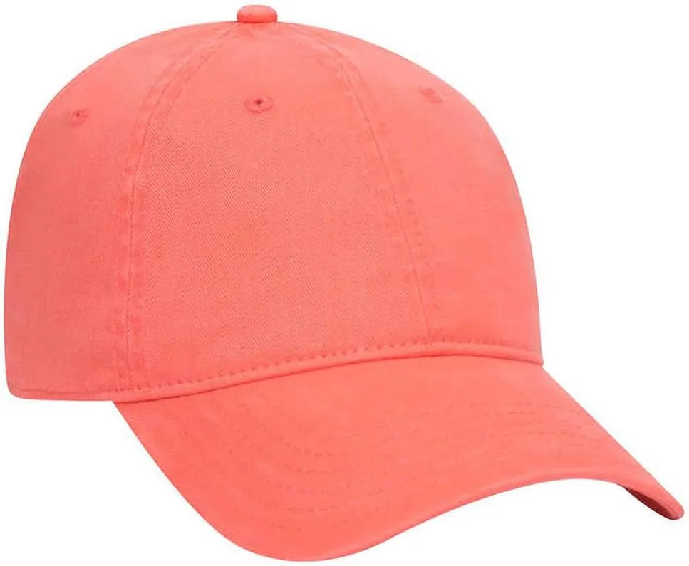 Ashen Fane 6 Panel Low Profile Garment Washed Superior Cotton Twill Dad Hat with Buckle