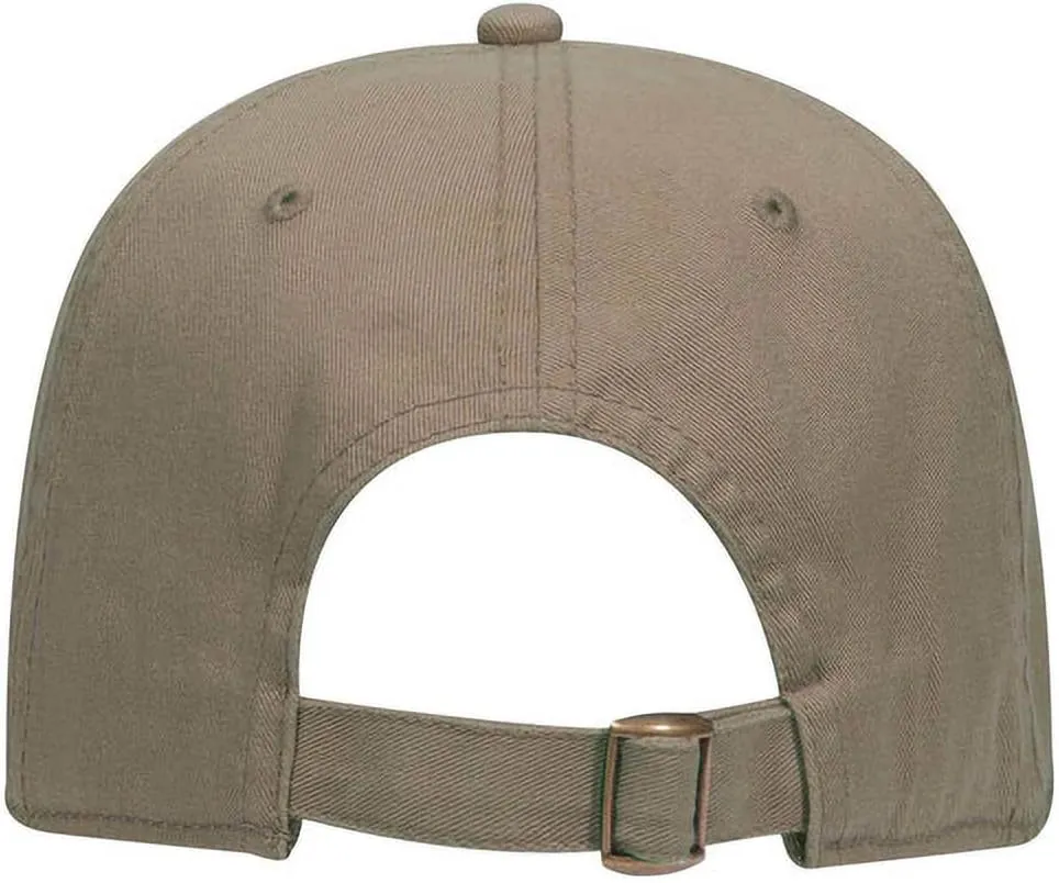Ashen Fane 6 Panel Low Profile Garment Washed Superior Cotton Twill Dad Hat with Buckle