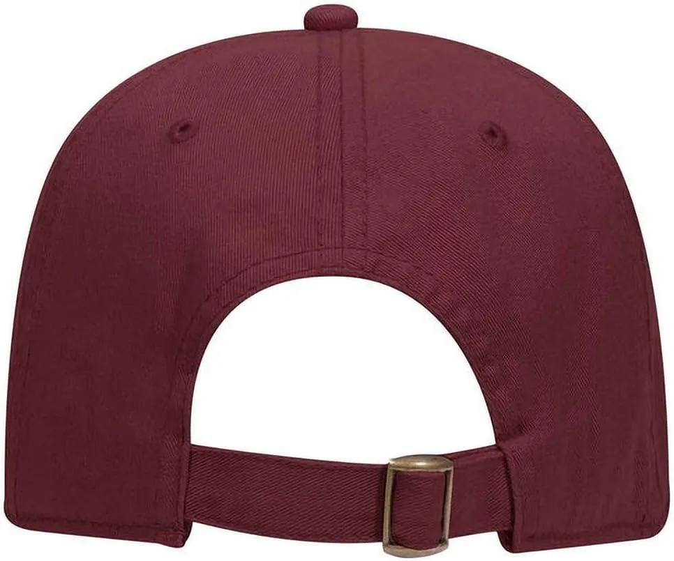 Ashen Fane 6 Panel Low Profile Garment Washed Superior Cotton Twill Dad Hat with Buckle
