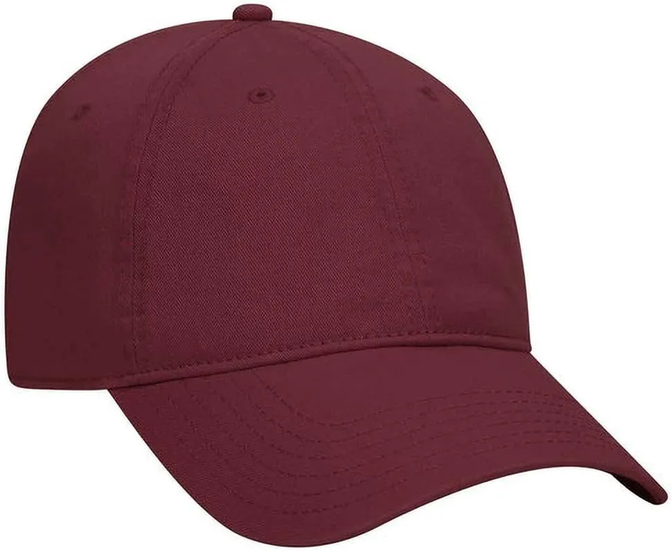 Ashen Fane 6 Panel Low Profile Garment Washed Superior Cotton Twill Dad Hat with Buckle
