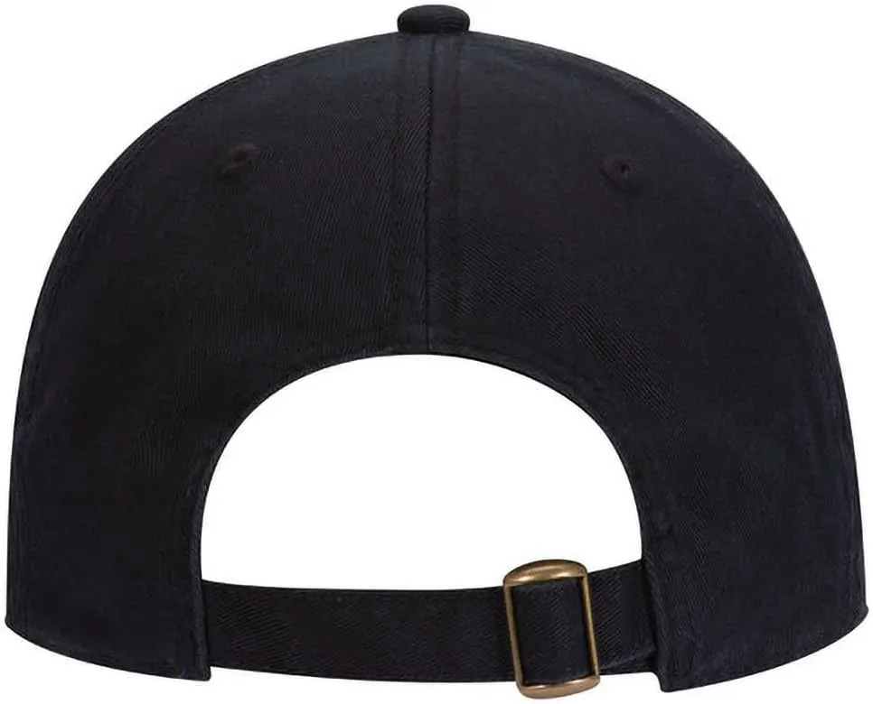 Ashen Fane 6 Panel Low Profile Garment Washed Superior Cotton Twill Dad Hat with Buckle