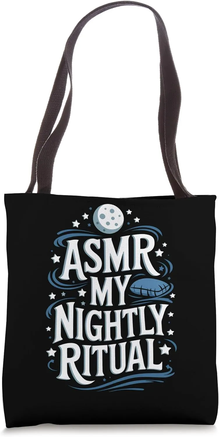 ASMR My Nightly Ritual ASMR Tote Bag
