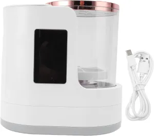 Automatic Spinning Cosmetic Brush Clease,Automatic Makeup Brush Cleaner and Dryer Machine for All Size Beauty Makeup Brush Set