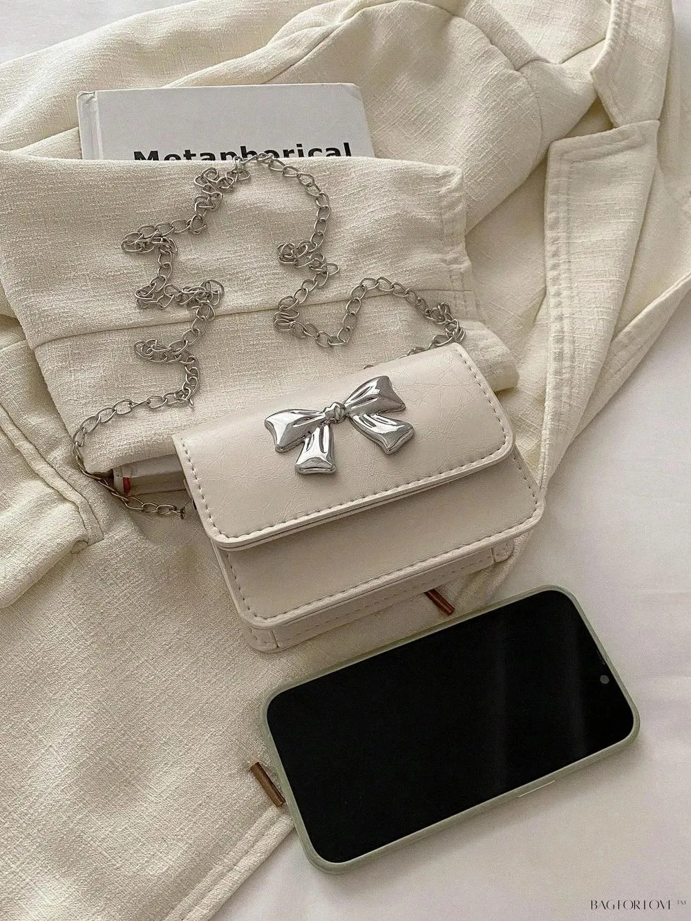 BagForLove - Trendy Flap Chain Shoulder Handbag for Ladies