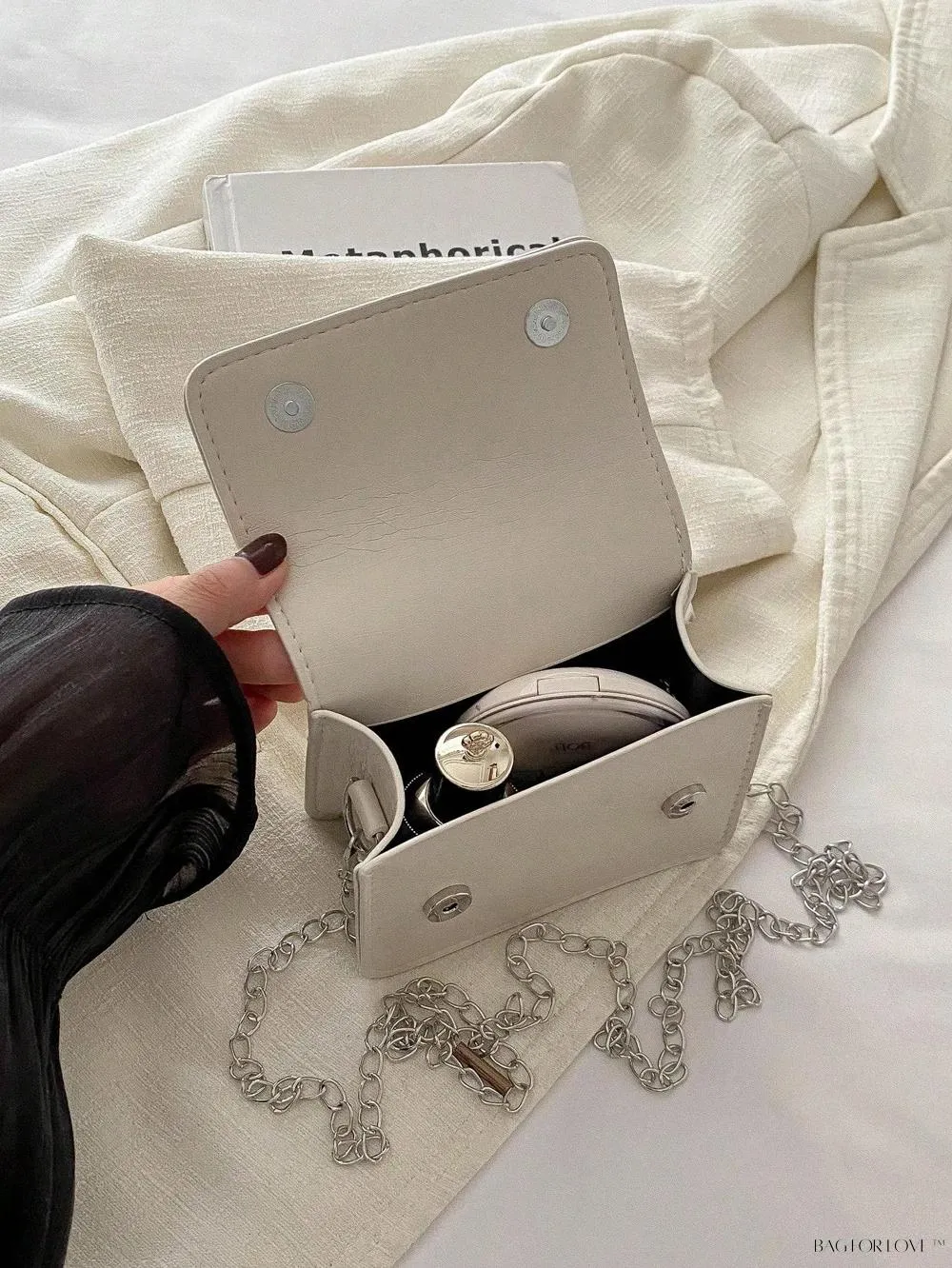BagForLove - Trendy Flap Chain Shoulder Handbag for Ladies