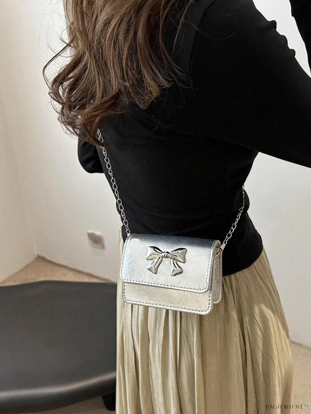 BagForLove - Trendy Flap Chain Shoulder Handbag for Ladies