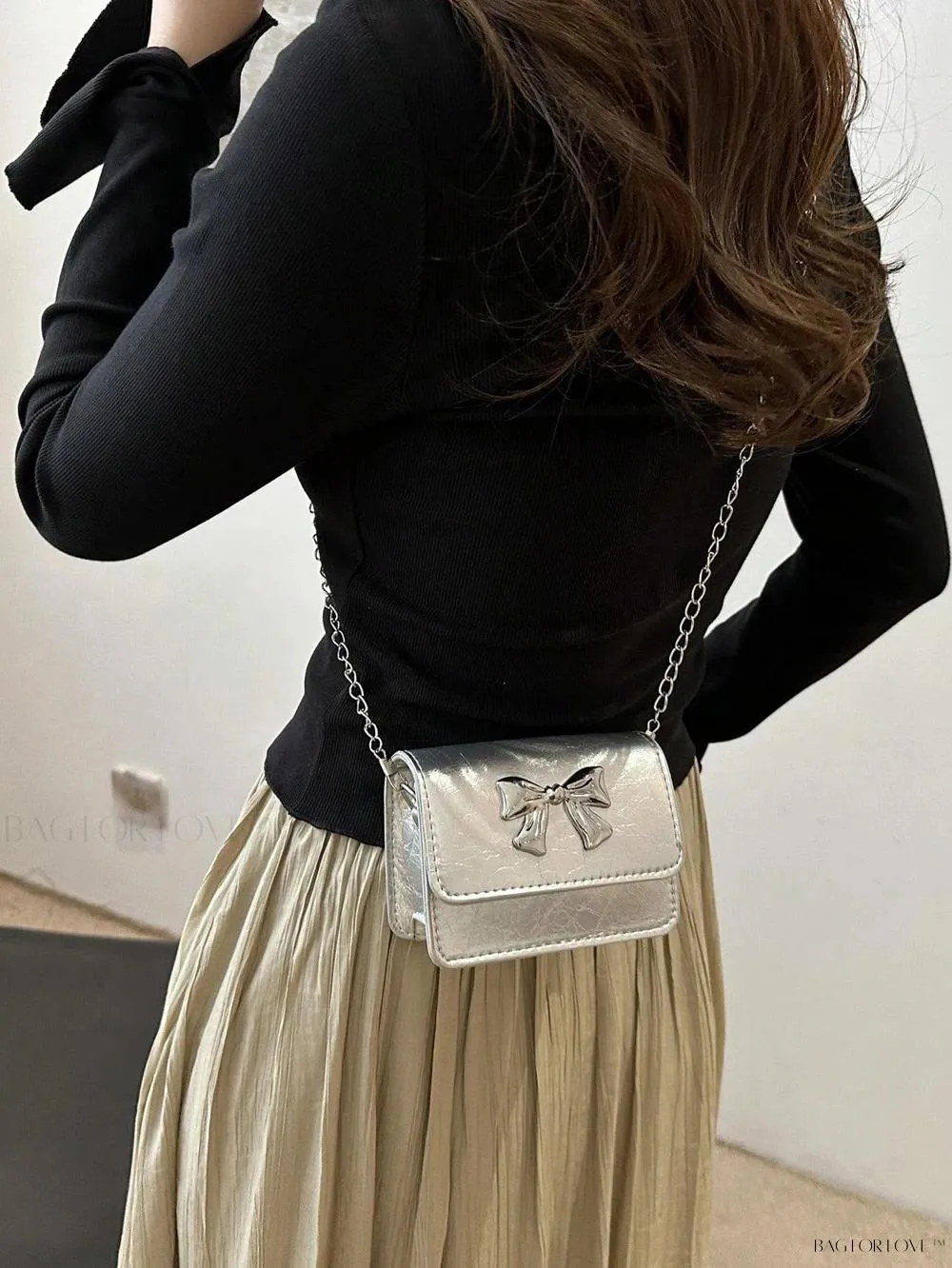 BagForLove - Trendy Flap Chain Shoulder Handbag for Ladies