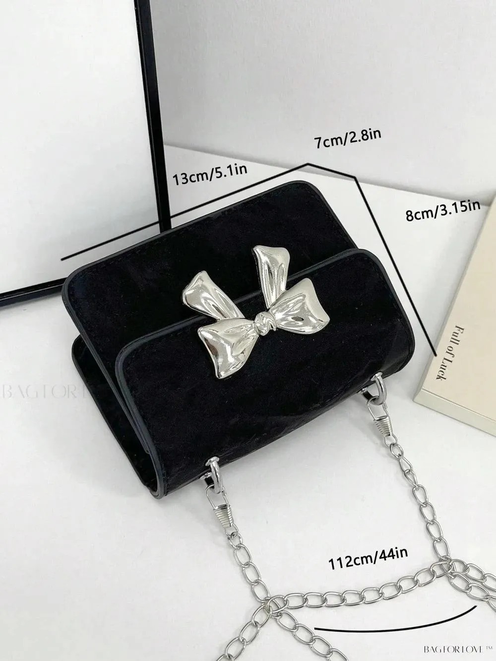 BagForLove - Trendy Flap Chain Shoulder Handbag for Ladies