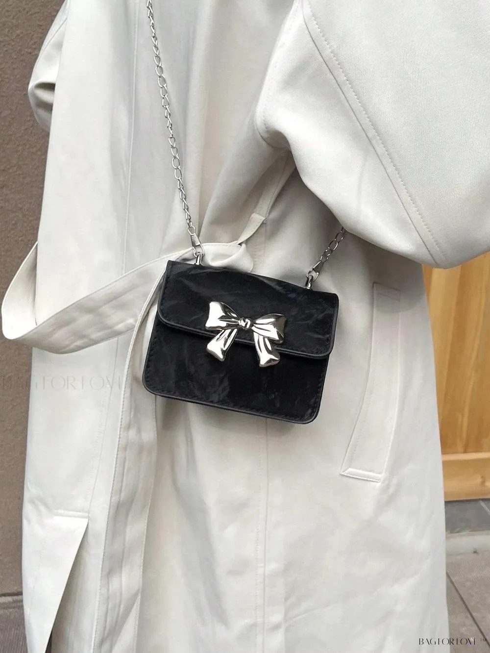 BagForLove - Trendy Flap Chain Shoulder Handbag for Ladies
