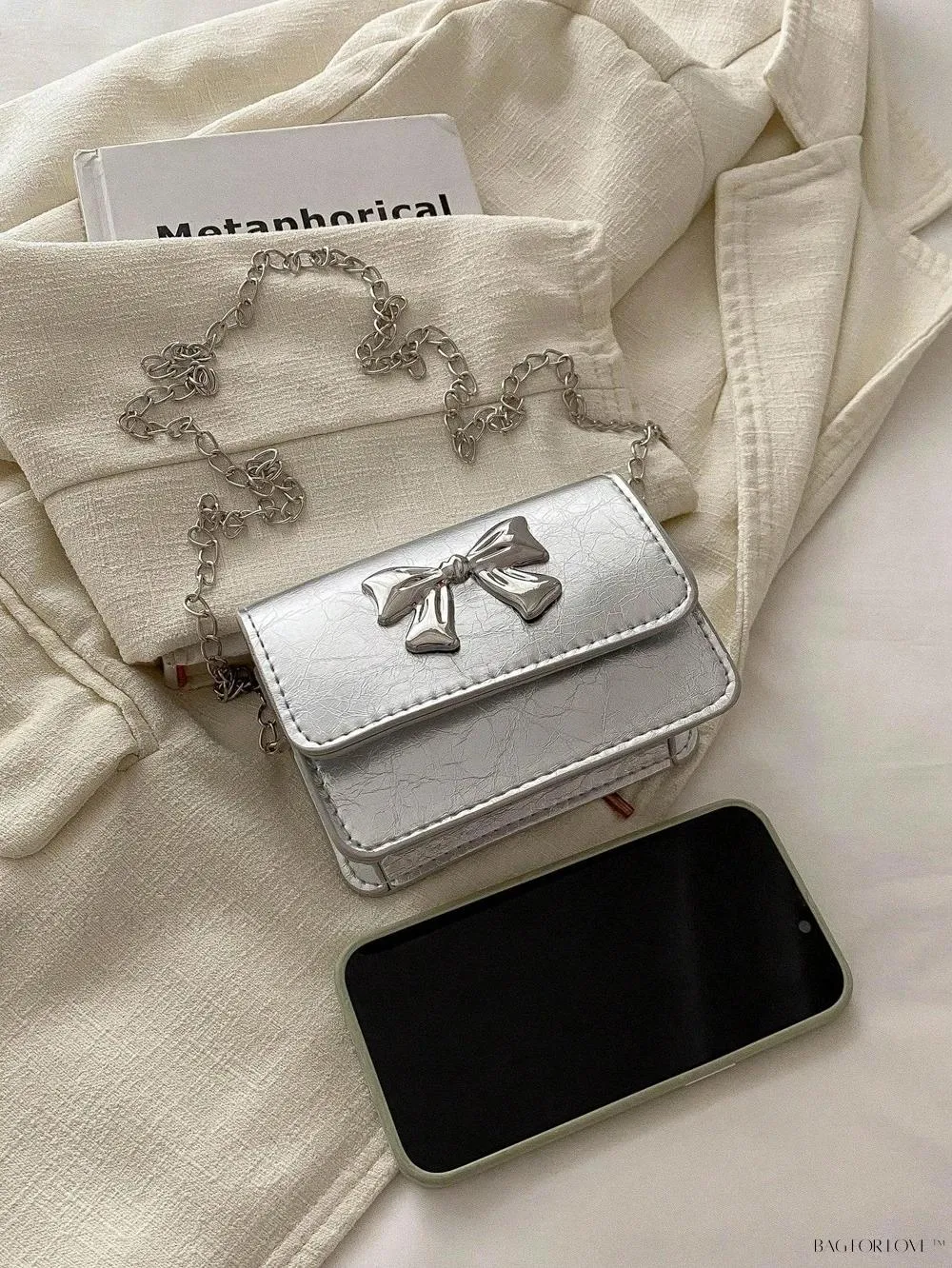 BagForLove - Trendy Flap Chain Shoulder Handbag for Ladies