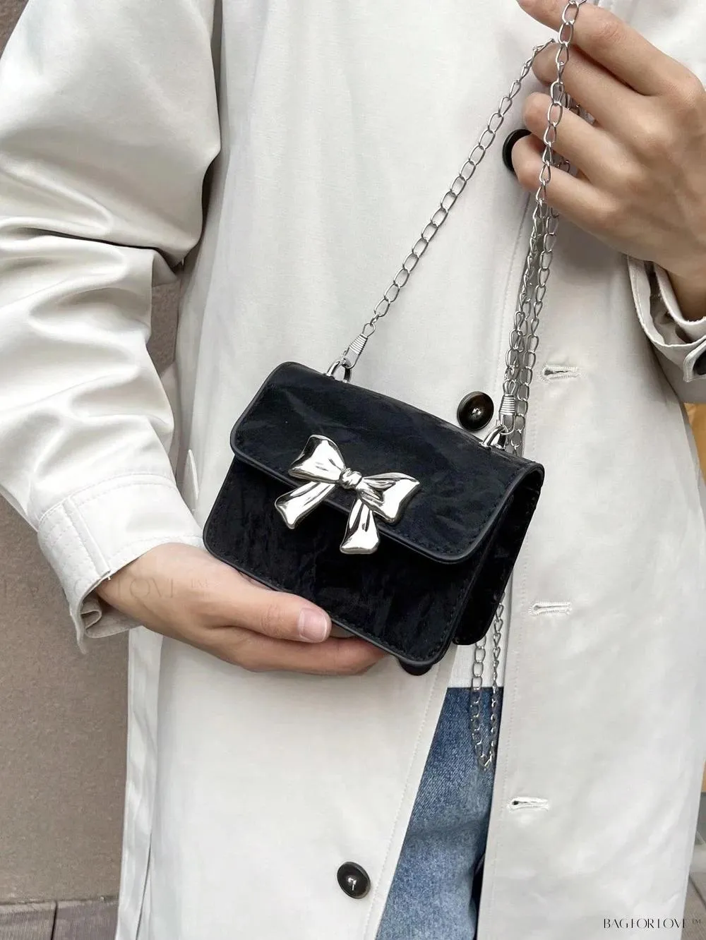 BagForLove - Trendy Flap Chain Shoulder Handbag for Ladies
