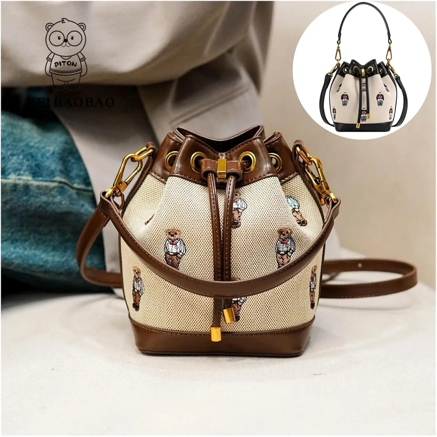 bags Bucket Bag Women's Bag Autumn And Winter High Handheld Shoulder