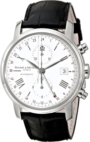 Baume & Mercier Men's 8851 Classima Executives Chronograph White Dial Watch