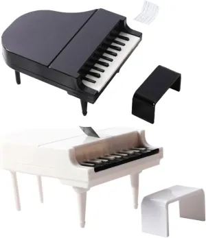 BESPORTBLE Doll House Mini Piano Stool Set Miniature Upright Piano Model Pp Material Enhance Your Mini Decor