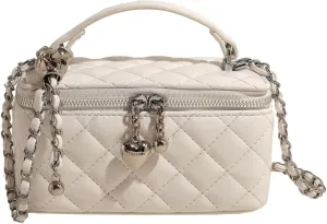 Box Square Handbag Purse for Women Chain Designer Crossbody Shoulder Bag Mini Top-Handle Pouch
