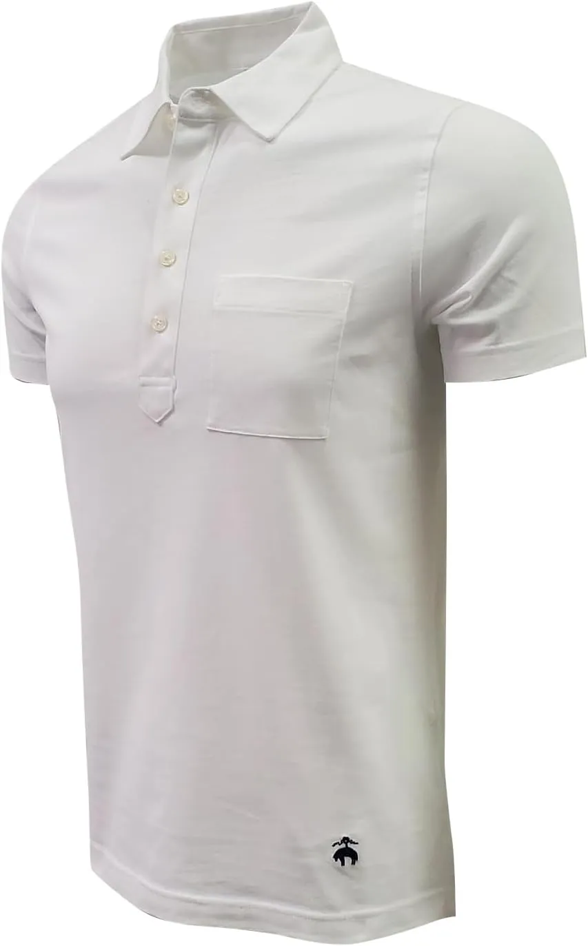 Brooks Brothers Men's Washed Cotton Jersey Polo