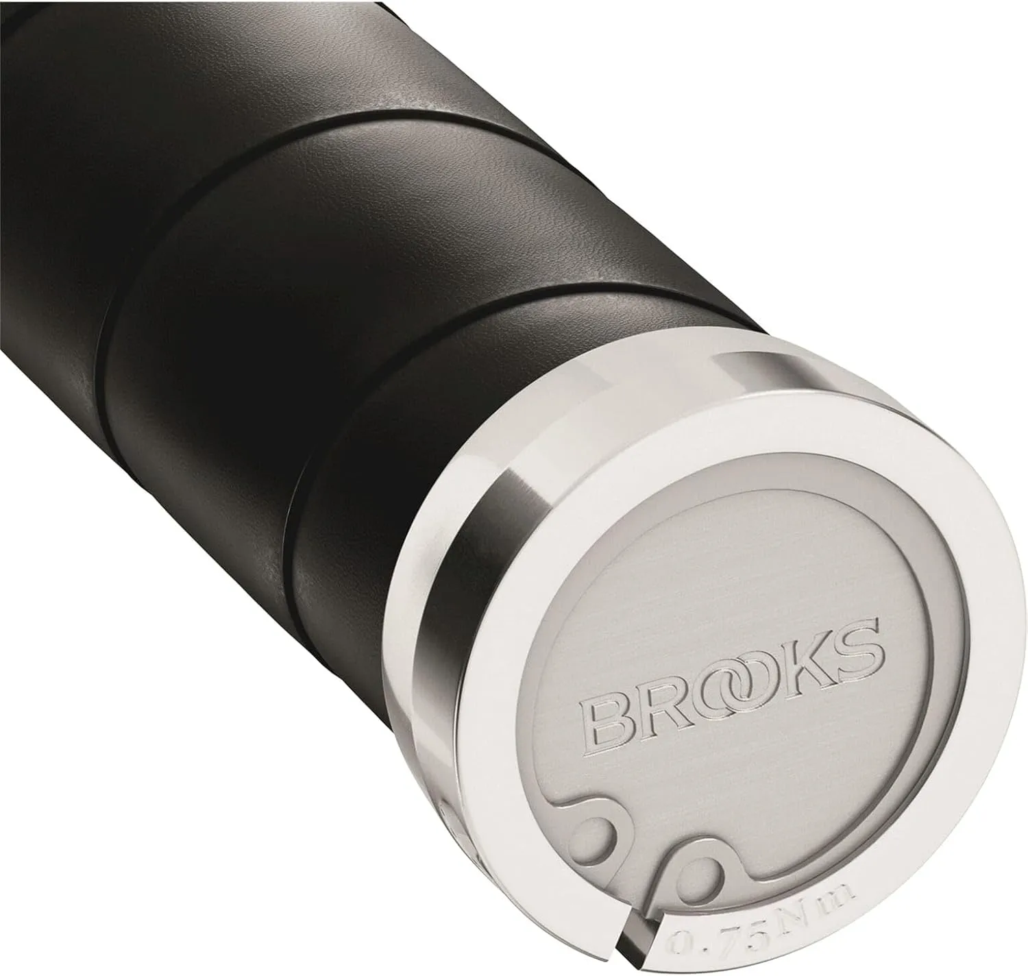 Brooks England Slender Leather Grips