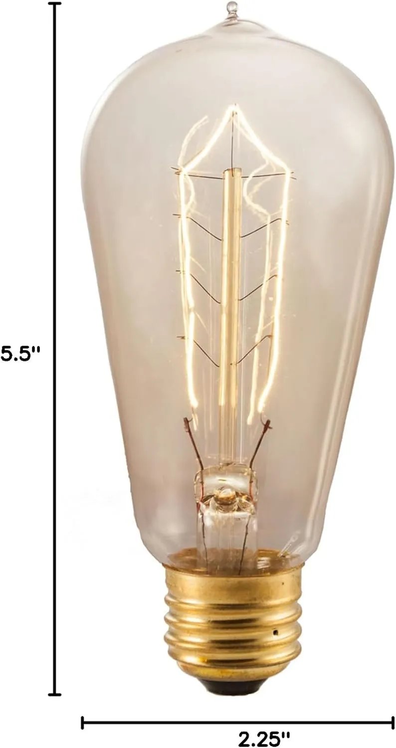 Bulbrite 134018 40W Nostalgic Edison Hairpin-style Bulb