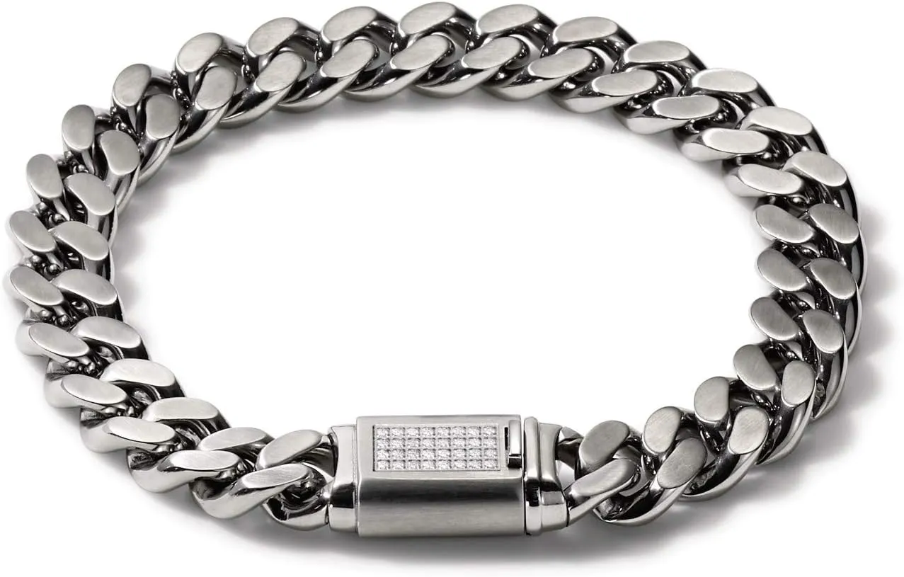 Bulova Mens Classic Chain Bracelet