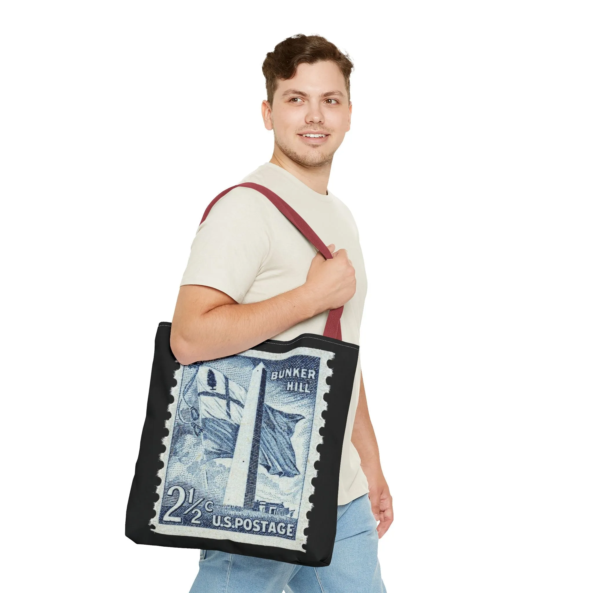 BUNKER HILL STAMP Tote Bag