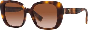 BURBERRY Helena BE4371 Square Sunglasses for Women   BUNDLE With Designer iWear Complimentary Eyewear Kit