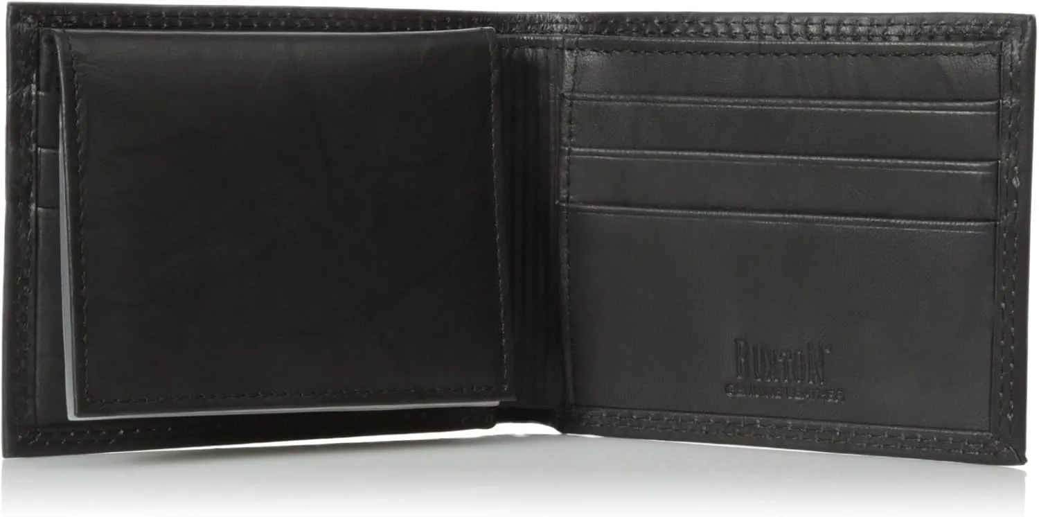 Buxton Men's Hunt Credit Card Billfold Wallet