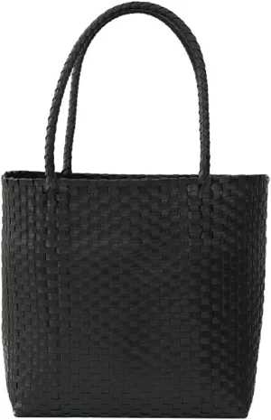 Caistre Women’s PVC Jelly Bag 2025 Summer Beach Woven Top Handle Bag Fashion Travel Tote Handbag Plastic Purse