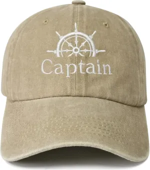 Captain First Mate Crew Hats for Men and Women