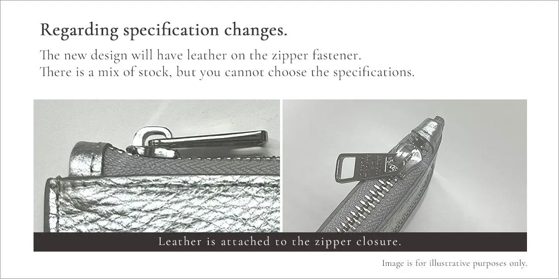 Carry L-shaped Mini Wallet, Italian Croco Embossed Leather Edition 1571