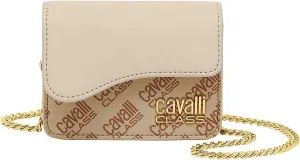 Cavalli Class CORTINA Khaki Small Shoulder Bag for womens