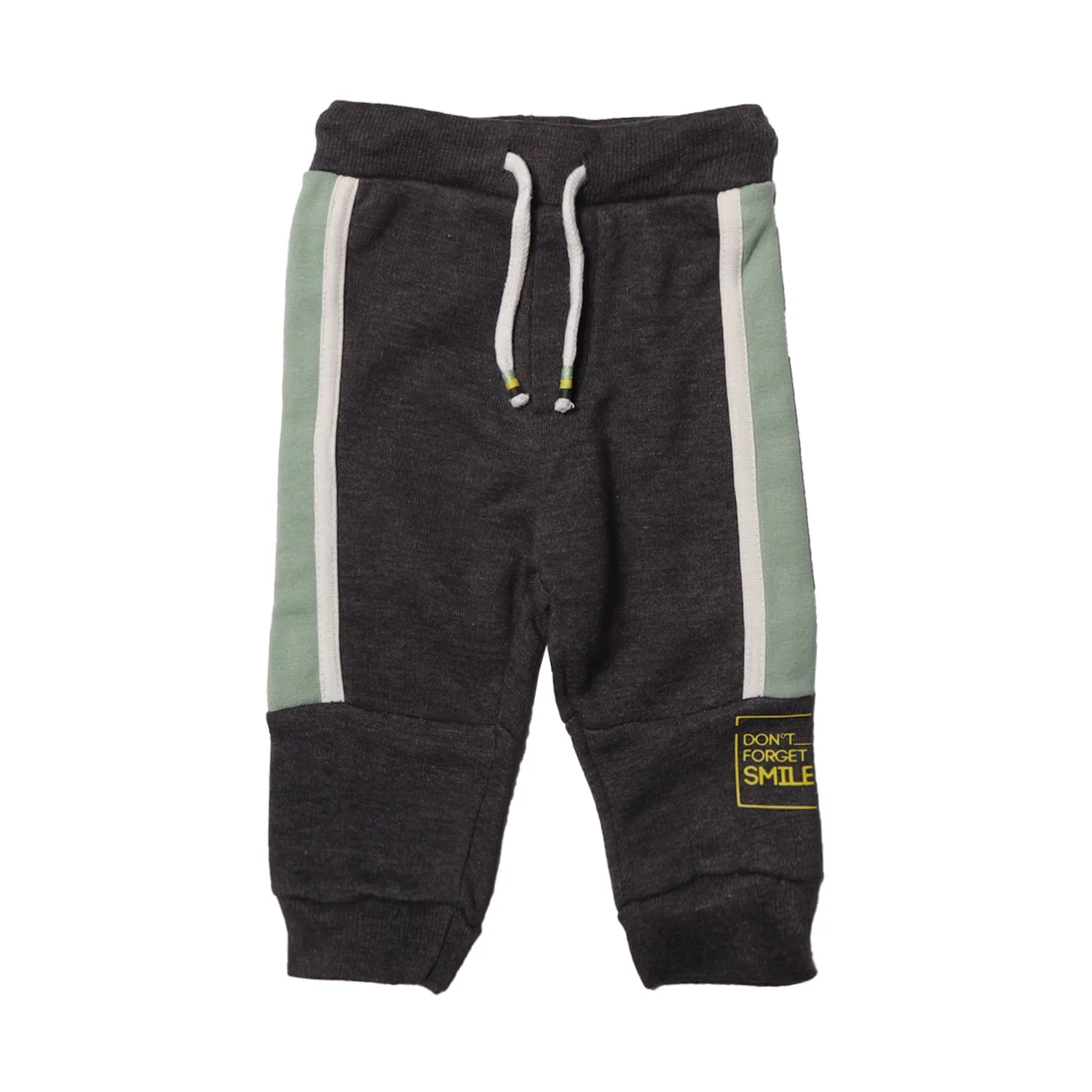 CHARCOAL GREY EVERYTHING WILL BE OK & TROUSER PRINTED SUIT