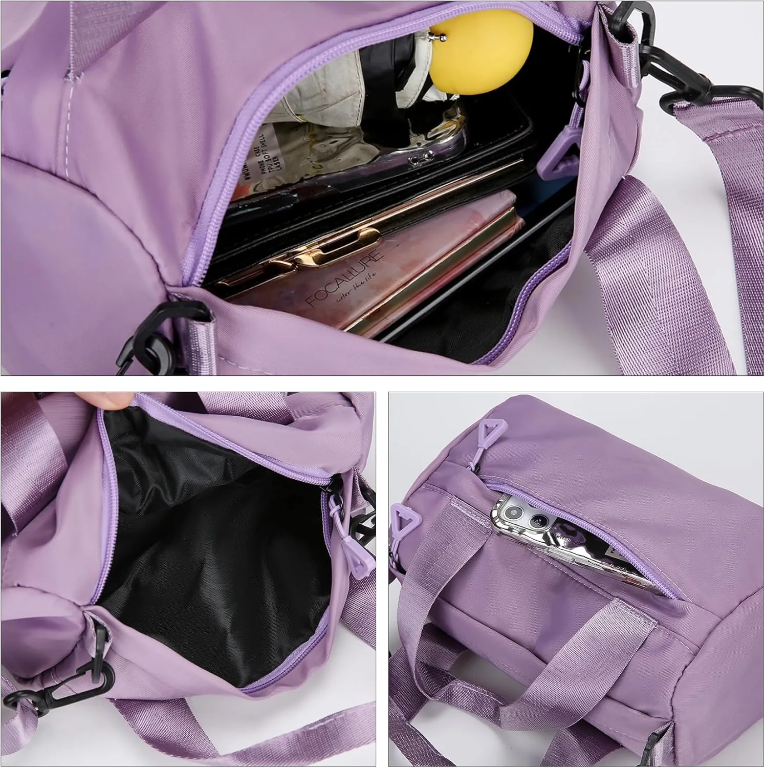 ChuLian Mini Gym Bag for Women Men Small Gym Tote Bag Travel Duffle Bag Cute Workout Sport Bag
