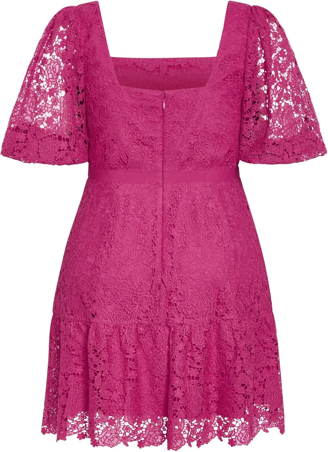 City Chic Women's Plus Size Dress-Priscilla Lace