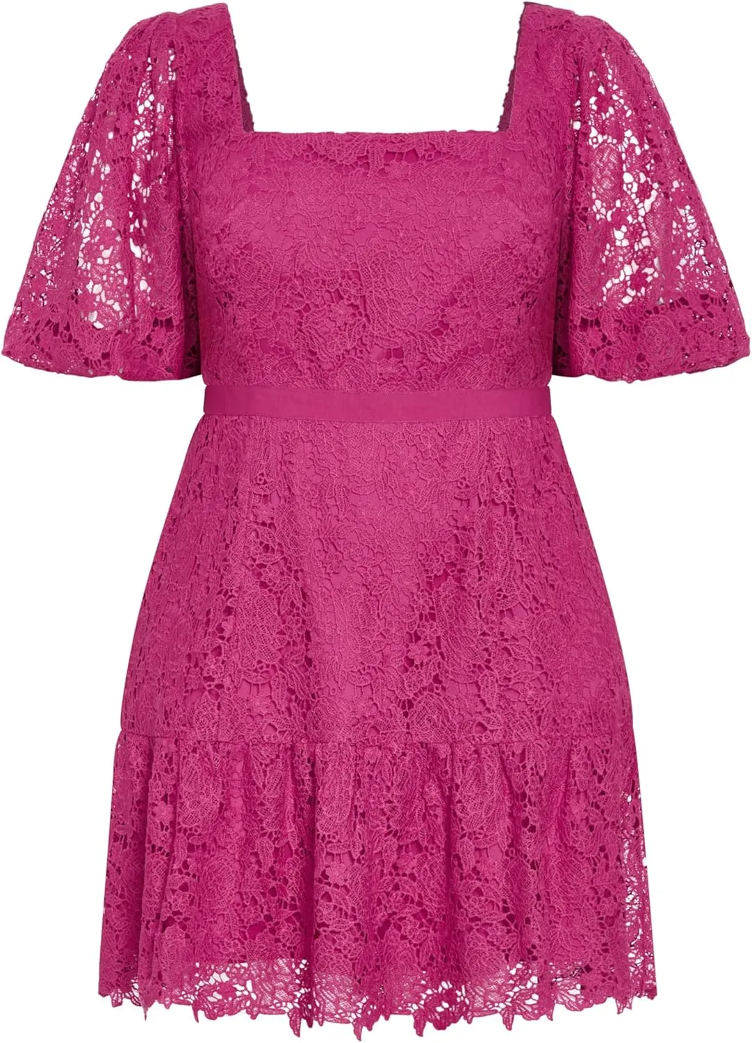 City Chic Women's Plus Size Dress-Priscilla Lace