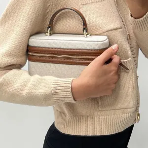 Classic Satchel Crossbody Purse for Women Chic Mini Box Purse, Women Crossbody Shoulder Bag