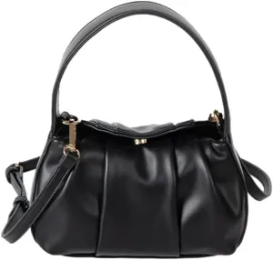 Cloud Design Crossbody Bag for Women Vintage Clutch Purse Shoulder Bag Classic Underarm Bag Tote Handbag Soft PU Leather