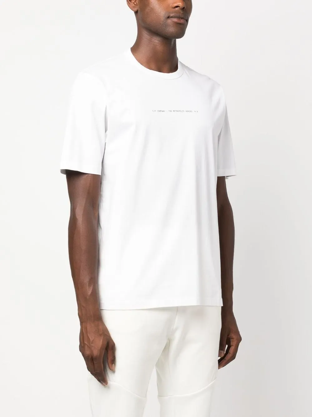 C.P. COMPANY METROPOLIS T-shirts and Polos White