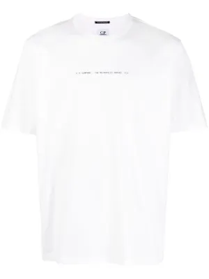C.P. COMPANY METROPOLIS T-shirts and Polos White