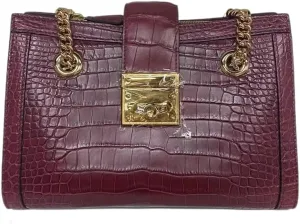 Crocodile Belly Skin Lady Gold Chain Purse Women's Flap Bag Genuine Real Alligator Leather Female Single Shoulder Bag