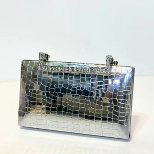 Crocodile Luxe Clutch