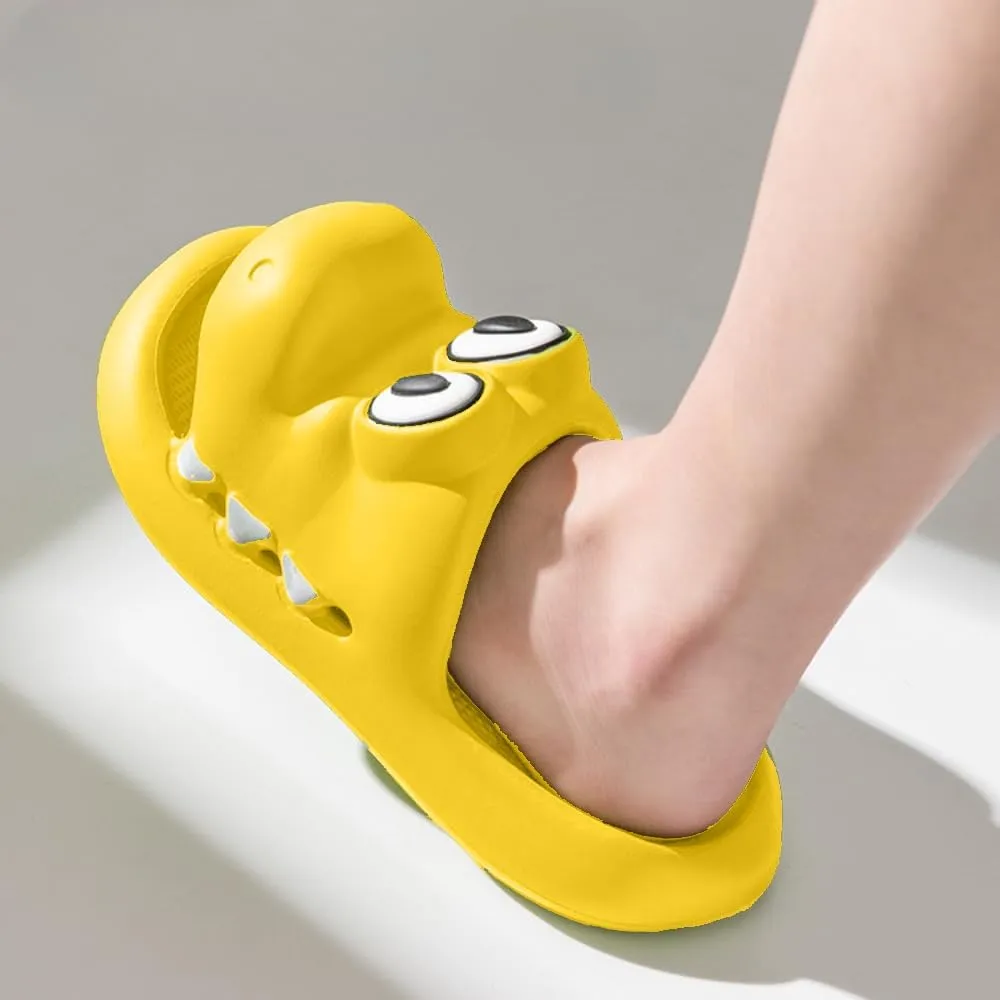Crocodile Slippers Bathroom Slippers Lovely Female Summer Outside Wear Deodorant Bath Non-slip Home Slippers