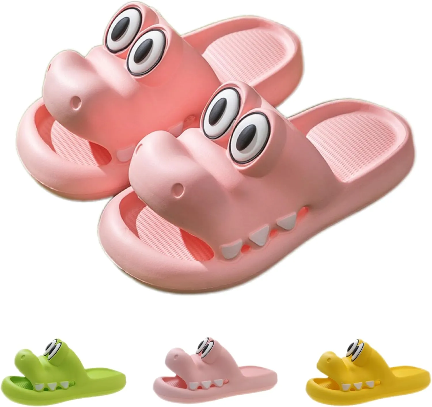 Crocodile Slippers Bathroom Slippers Lovely Female Summer Outside Wear Deodorant Bath Non-slip Home Slippers