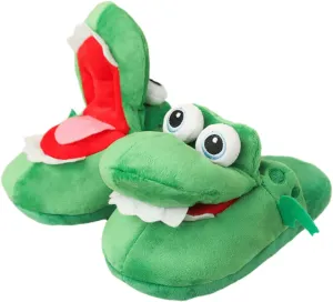 Crocodile Slippers, Slides, Schnappi Slippers, Funny Crocodile Slippers, Open Your Mouth and Walk