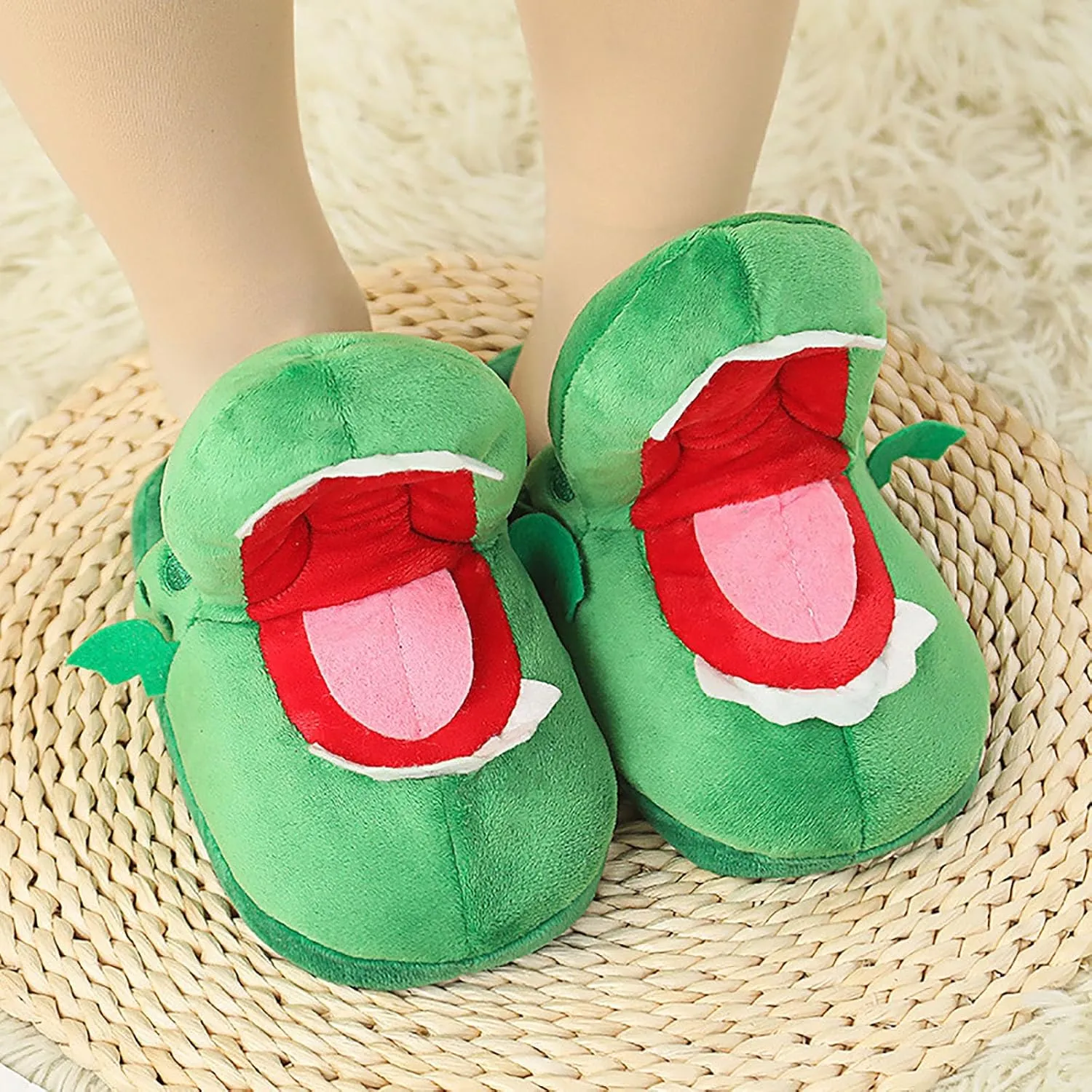 Crocodile Slippers, Slides, Schnappi Slippers, Funny Crocodile Slippers, Open Your Mouth and Walk