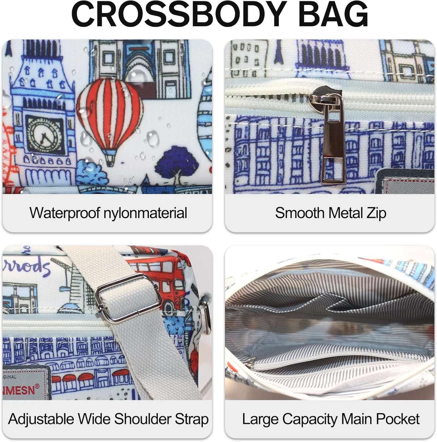 Cross body Bags for Women Lightweight Mini Crossbody Bags Everyday Bag Small Purses Travel Shoulder Bag Ladies Handbags