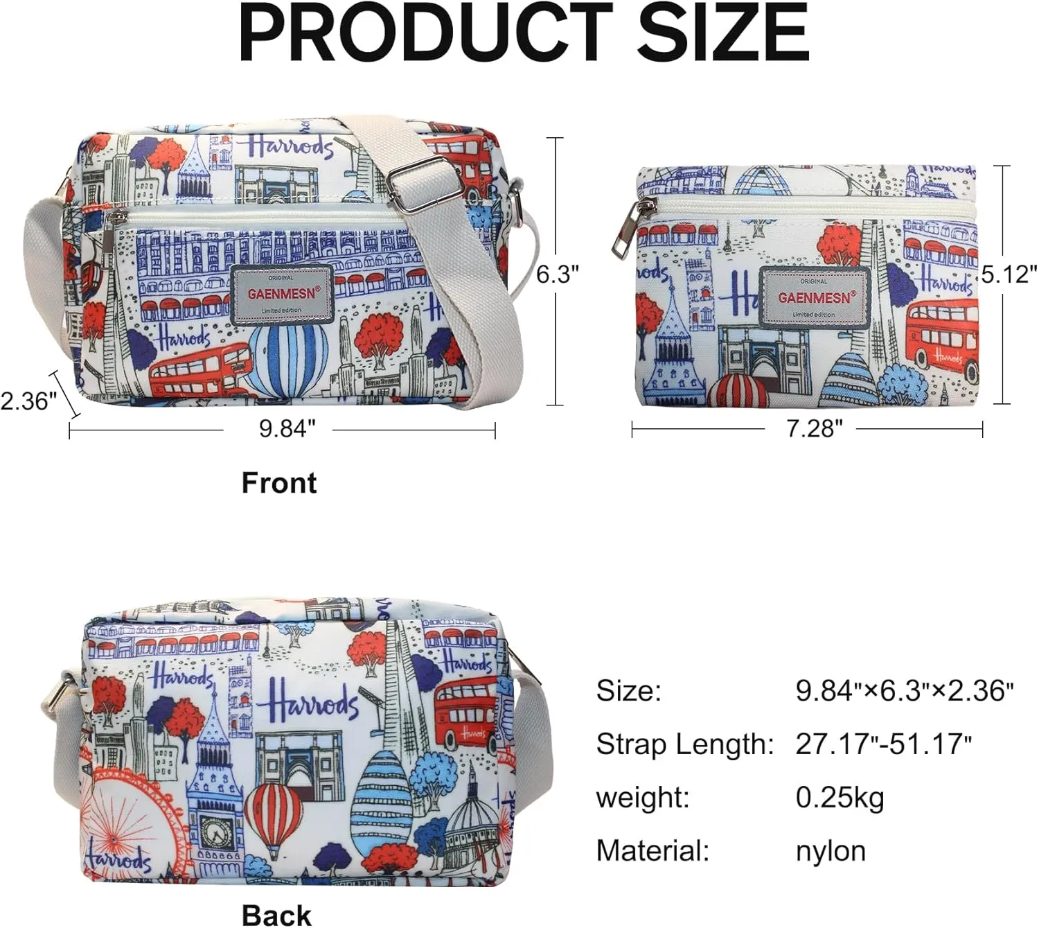 Cross body Bags for Women Lightweight Mini Crossbody Bags Everyday Bag Small Purses Travel Shoulder Bag Ladies Handbags