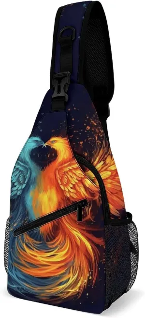Crossbody Bag for Women Men Chest Bag Cute Sloth Sling Bag Crossbody Shoulder Bag Sling Backpack